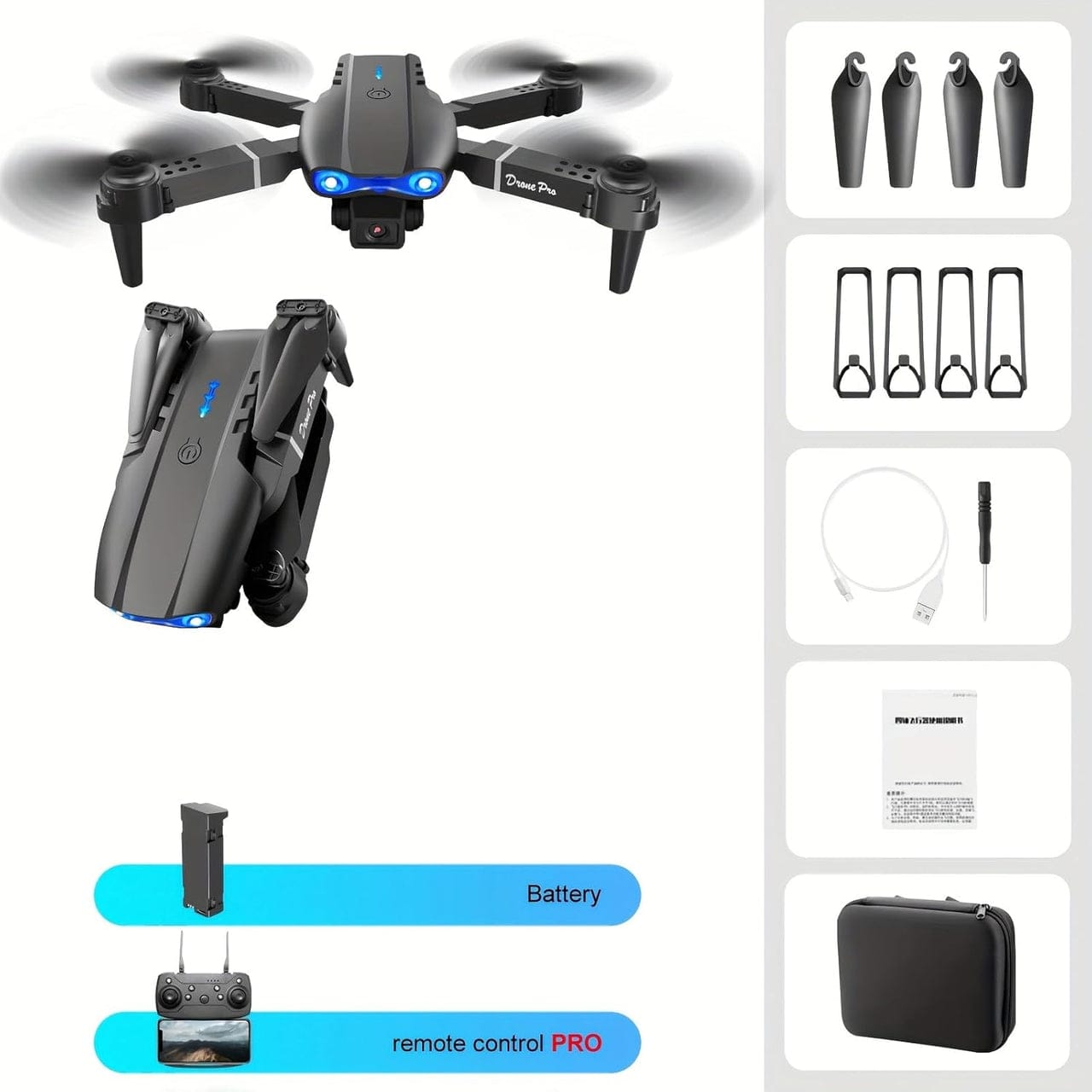 Y20 8K Drone – Dual Camera, 5G GPS & Dual Battery – طائرة الدرون E99